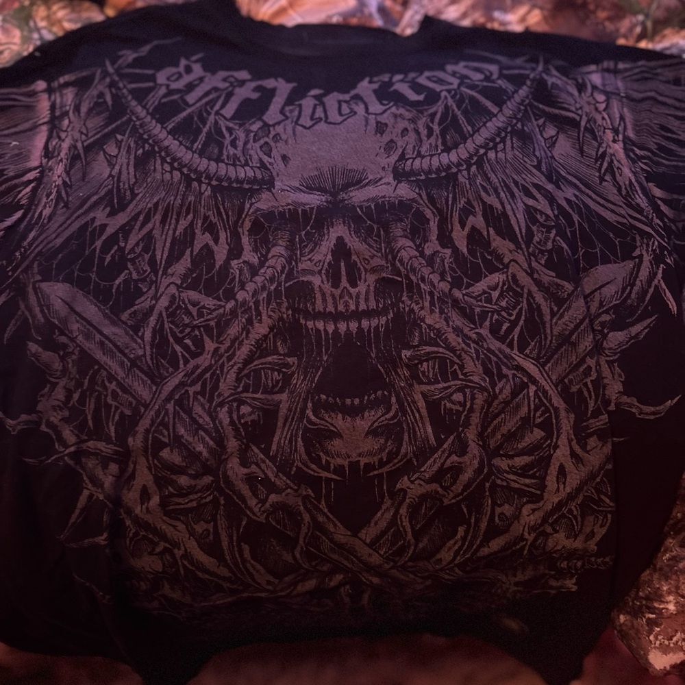 Affliction Dark Graphic Tee